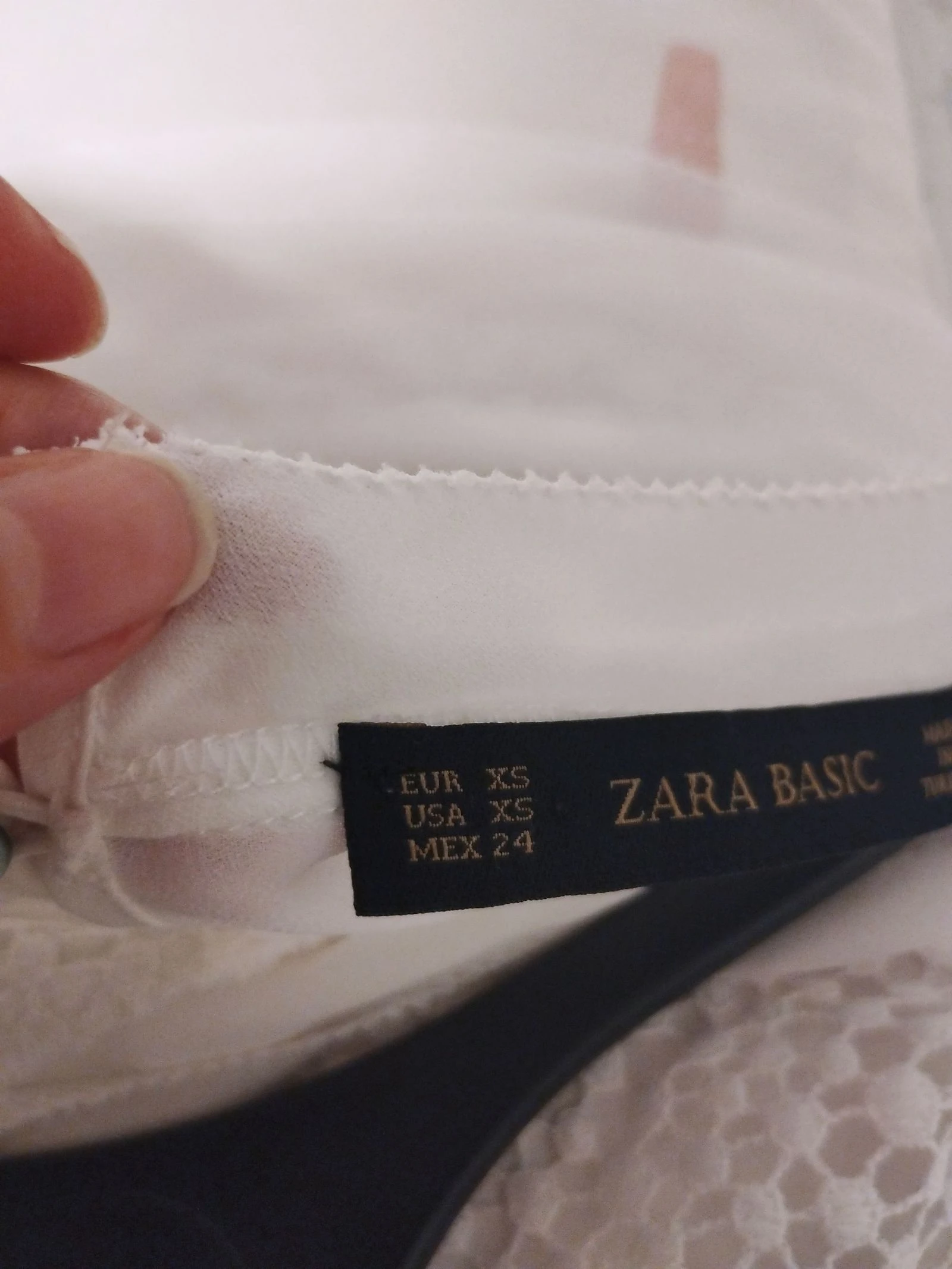 Zara Blusa bordada Preciosa tamanho PP – photo 12